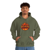 Grillmaster Hoodie – Flame Badge Front + Demon BBQ Back